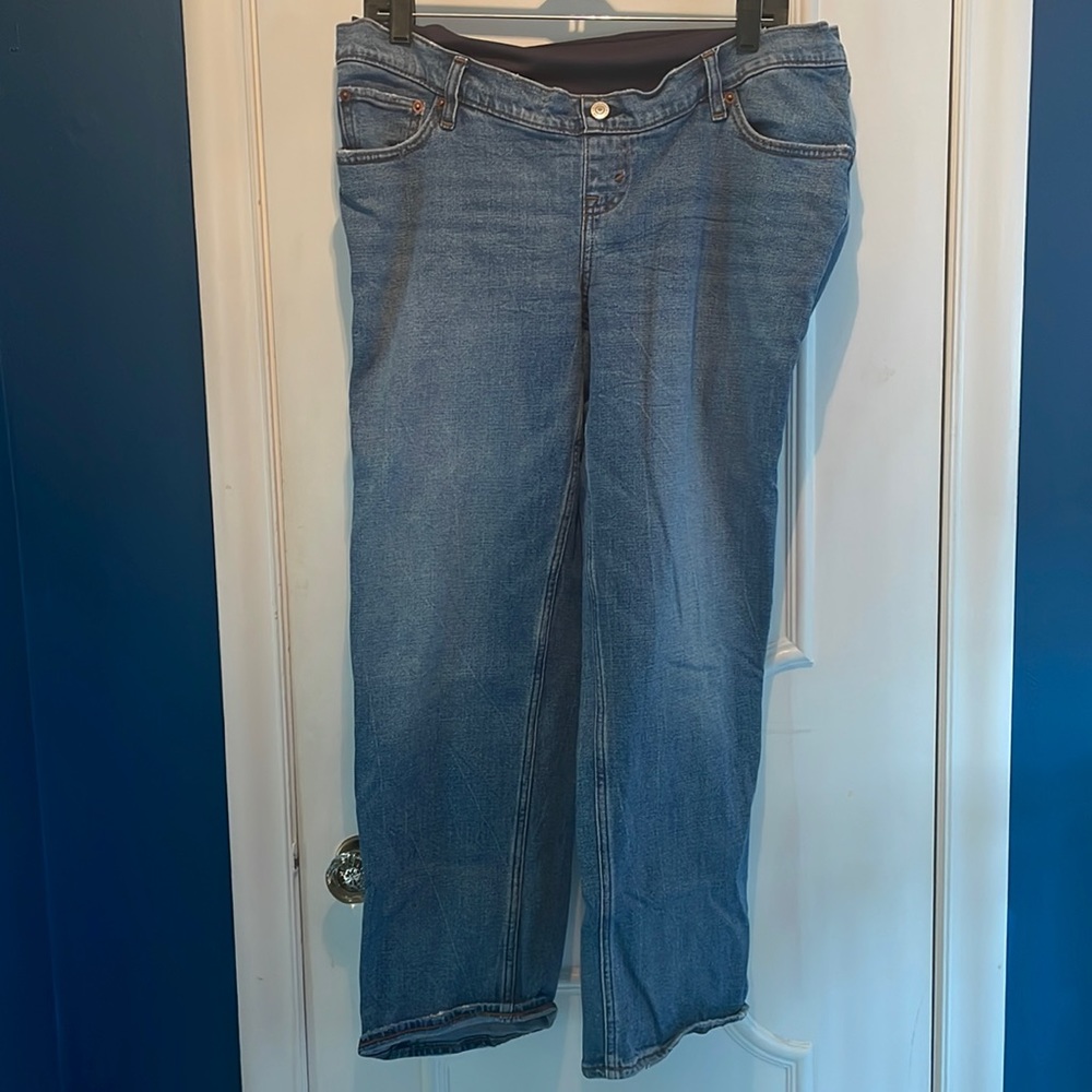 Abercrombie 90s Straight Maternity Jeans